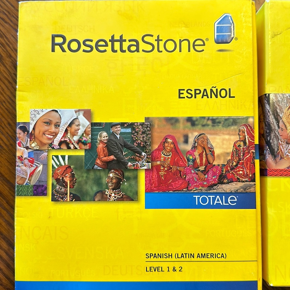 Rosetta Stone Spanish Level 1 & 2
